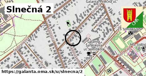 Slnečná 2, Galanta