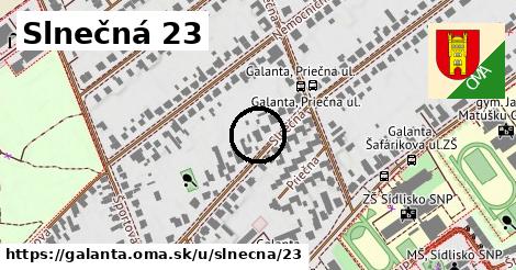 Slnečná 23, Galanta