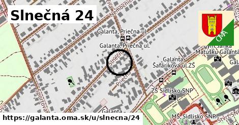 Slnečná 24, Galanta