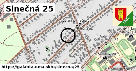 Slnečná 25, Galanta