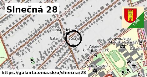 Slnečná 28, Galanta