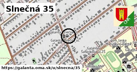 Slnečná 35, Galanta