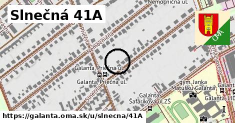 Slnečná 41A, Galanta