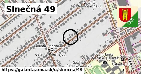 Slnečná 49, Galanta