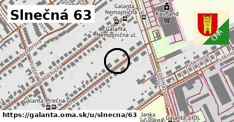 Slnečná 63, Galanta