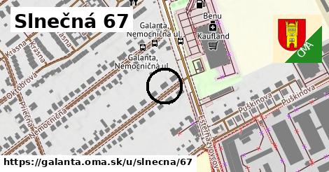 Slnečná 67, Galanta