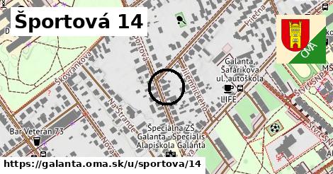 Športová 14, Galanta