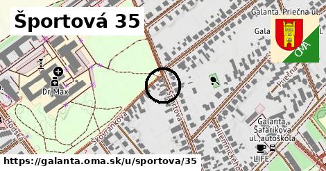 Športová 35, Galanta