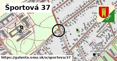 Športová 37, Galanta