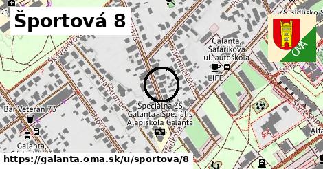 Športová 8, Galanta