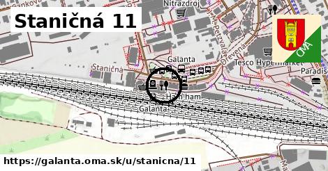 Staničná 11, Galanta