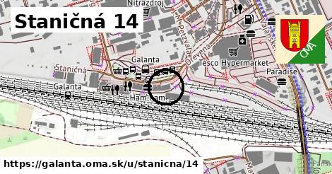 Staničná 14, Galanta