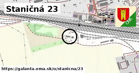 Staničná 23, Galanta