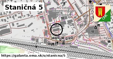 Staničná 5, Galanta