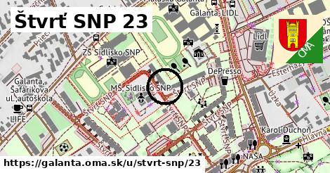 Štvrť SNP 23, Galanta