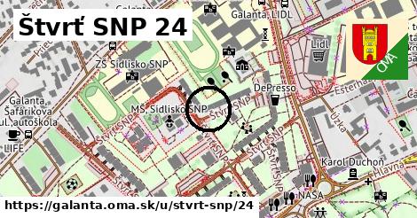 Štvrť SNP 24, Galanta