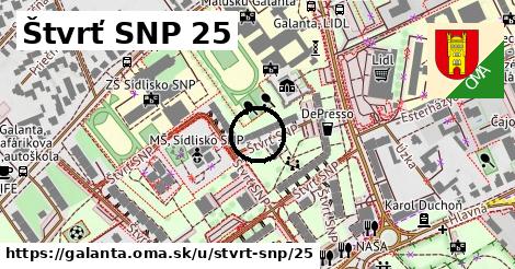 Štvrť SNP 25, Galanta