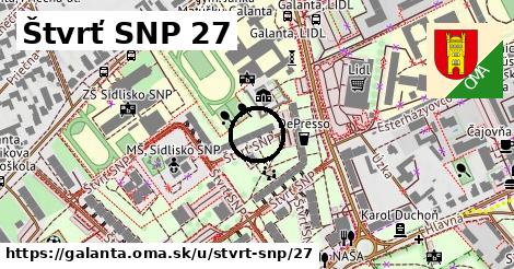 Štvrť SNP 27, Galanta