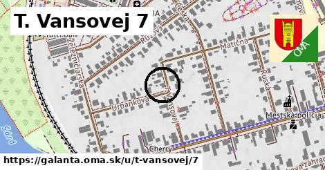 T. Vansovej 7, Galanta