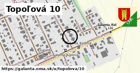 Topoľová 10, Galanta