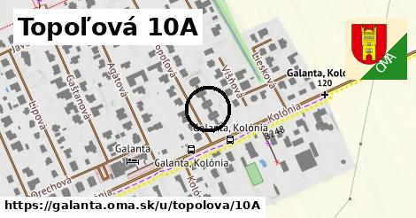 Topoľová 10A, Galanta