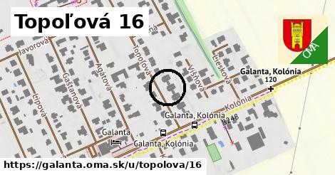 Topoľová 16, Galanta