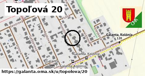 Topoľová 20, Galanta