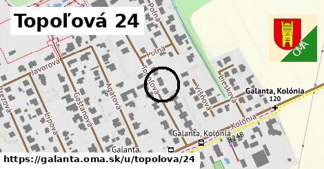 Topoľová 24, Galanta