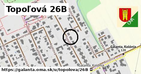 Topoľová 26B, Galanta