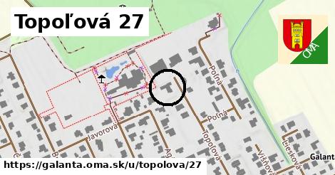 Topoľová 27, Galanta