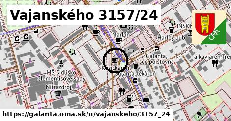 Vajanského 3157/24, Galanta