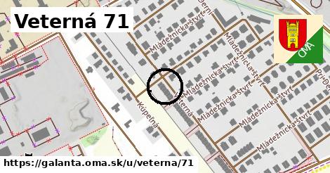 Veterná 71, Galanta