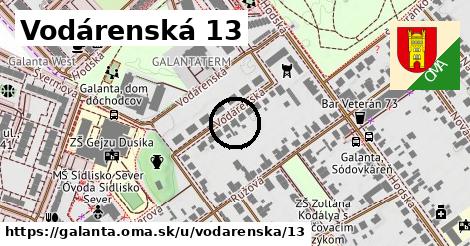 Vodárenská 13, Galanta