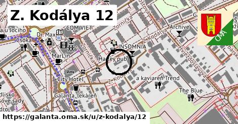 Z. Kodálya 12, Galanta