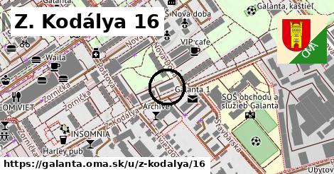 Z. Kodálya 16, Galanta