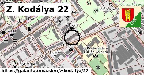 Z. Kodálya 22, Galanta