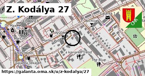 Z. Kodálya 27, Galanta