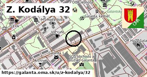 Z. Kodálya 32, Galanta