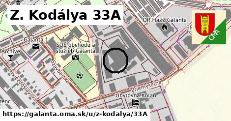 Z. Kodálya 33A, Galanta