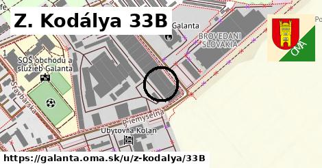 Z. Kodálya 33B, Galanta