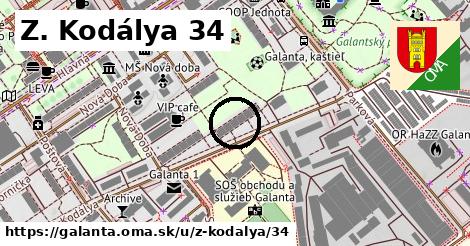 Z. Kodálya 34, Galanta