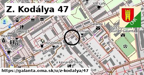 Z. Kodálya 47, Galanta