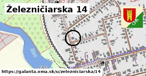 Železničiarska 14, Galanta