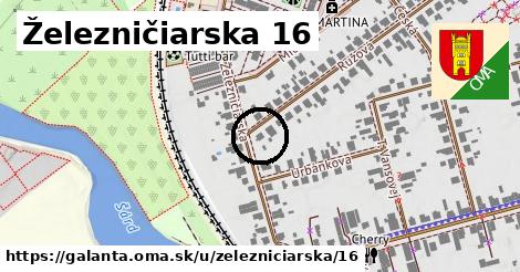 Železničiarska 16, Galanta