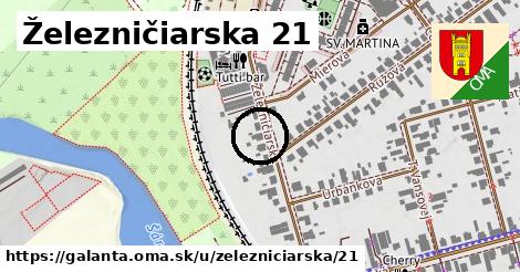 Železničiarska 21, Galanta