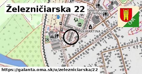 Železničiarska 22, Galanta