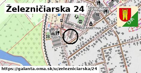 Železničiarska 24, Galanta