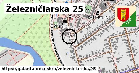 Železničiarska 25, Galanta