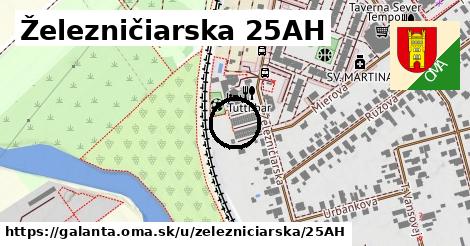 Železničiarska 25AH, Galanta