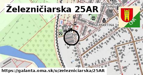 Železničiarska 25AR, Galanta